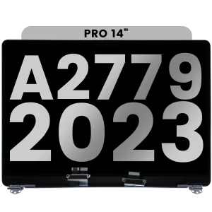 (Silver) MacBook Pro A2779 Screen M2 Pro | 2023 MacBook Pro 14inch Screen | Complete LCD screen Replacement 14inch M2 Pro | M2 Pro Screen 14inch (Silver) color