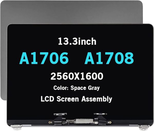 (Gray) MacBook Pro A1706 Screen | 13inch 2016 Complete LCD Screen Replacement | 2017 MacBook Pro Screen Replacement 13inch |Complete LCD Screen Replacement 13inch (Space Gray) Color