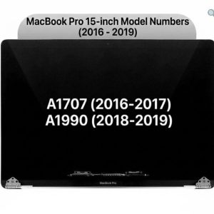 All MacBook Pro screen 15inch 2017 | 2018 | 2019 | Complete Screen Replacement (Space Gray and Silver Colors)