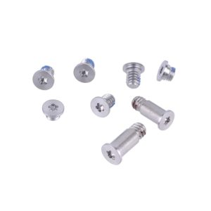 A1534 screw Silver Bottom Case screw Set 8pcs for Macbook 12" A1534 (Early 2015/2016 and Mid 2017)