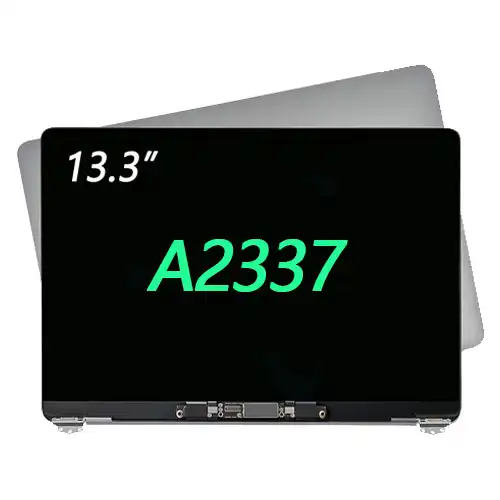 (Space Gray) A2337 Screen Full LCD Assembly for MacBook Air 13inch M1 A2337 Late 2020 (Space Gray Color)