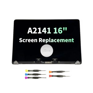 A2141 Gray/Silver New Apple MacBook Pro Retina A2141 2019 16" Silver LCD Full Screen Assembly