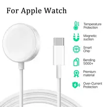 JoyRoom Magnetic Wireless Charger Type C For Apple Watch Series 9 8 7 6 Ultra 2 SE fast Charging Cable For Apple Watch Series 9, 8,7,6