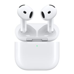 Apple AirPods 4 Wireless Earbuds, Bluetooth Headphones, with Active Noise Cancellation, Adaptive, Tranncy Mode, Personalized Spatial Audio, USB-C Charging Case, Wireless Charging, H2 Chip