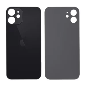 Replacement for iPhone 12 Back Cover - Black