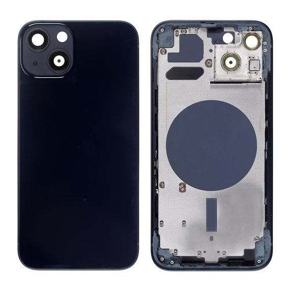 Replacement For iPhone 13 Rear Housing with Frame - Midnight