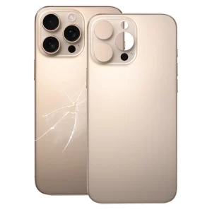 Replacement For iPhone 16 Pro Max Back Cover Glass-Desert Titanium