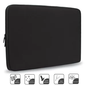 Black 13.3‑14Inch Shockproof Laptop Sleeve With Pocket For MacBook Air | Pro | Laptop bag Black color