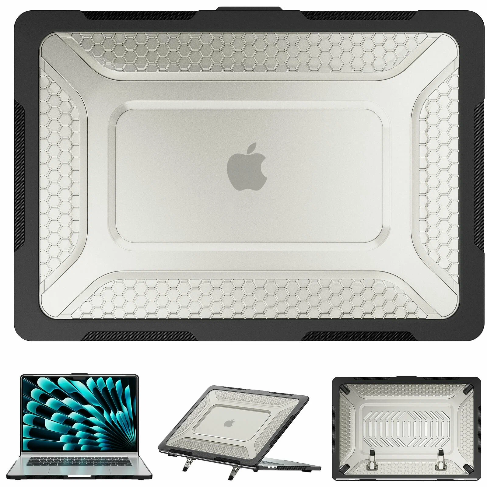 Shockproof Case For MacBook Pro 14 inch (Black color) - Image 3
