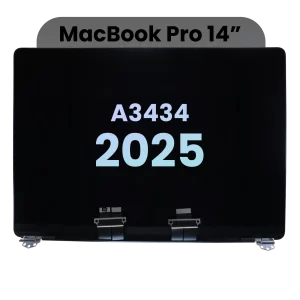 (Black) MacBook Pro 14inch A3434 Screen M5 | 14inch 2025 Complete LCD Screen Replacement