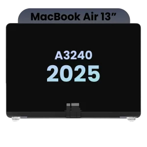 (Midnight) MacBook Air M4 13inch A3240 Screen Replacement 2025 | Complete LCD Screen Replacement A3240 Midnight  color